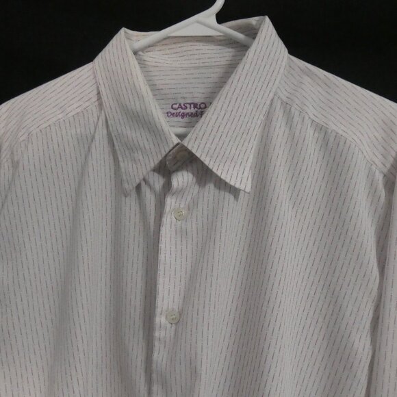 CASTRO MEN - Designed For Desire | xxl | Patterned Button-Up Dress Shirt - Picture 4 of 14